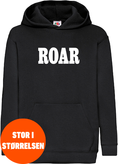 Fruit of the loom - Roskilde Håndbold Classic Hoodie Kids - Svart