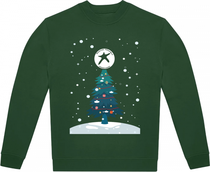 B&C - Roskilde Håndbold Christmas Jumper Kids - Bottle Green