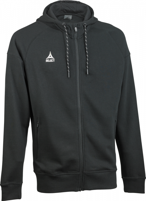 Select - Oxford V25 Hoodie W. Zip - Schwarz