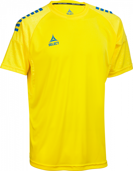 Select - Spain V25 Player Shirt S/s - Yellow & blue