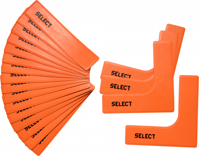 Select - Rubber Marker Set - Orange & dunkelblau